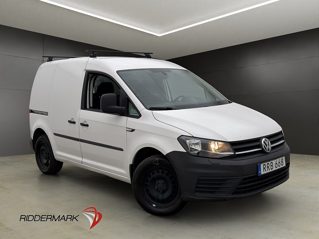Volkswagen Caddy Värmare Dragkrok Takräcke Farthållare Moms