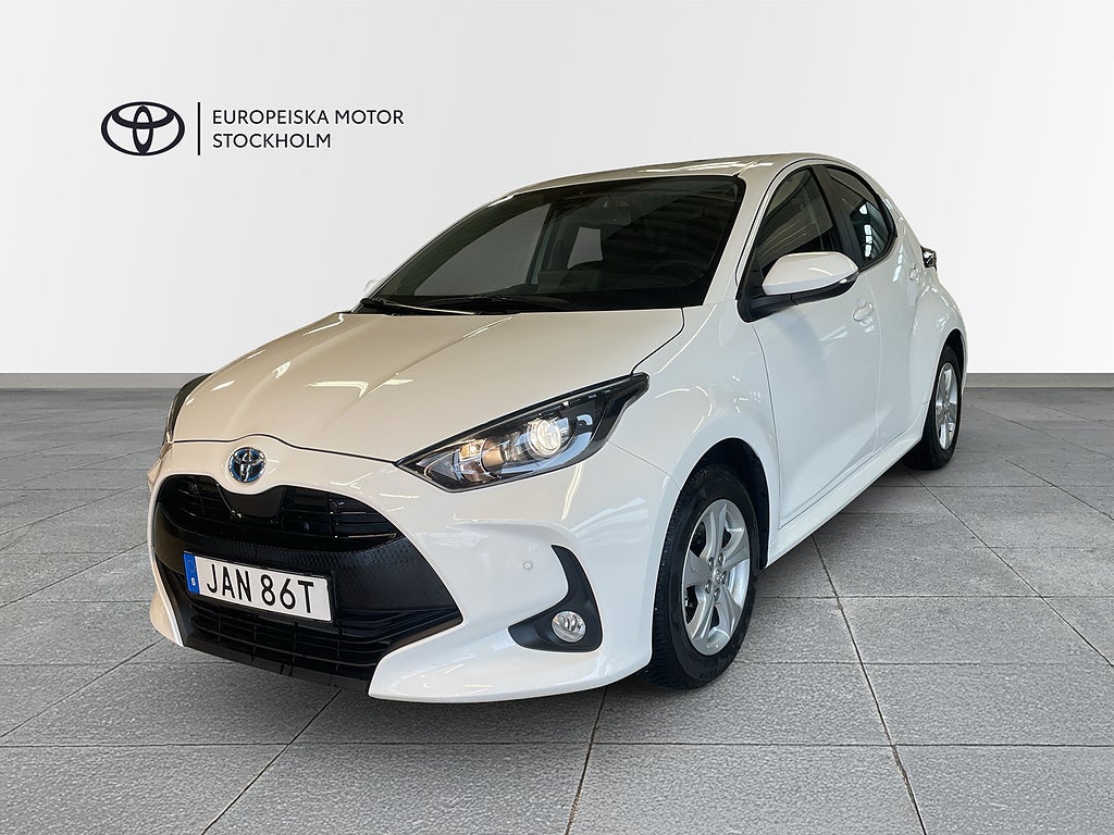 Toyota Yaris 1,5 HYBRID 5D ACTIVE KOMFORTPAKET P-SENSORER - V-HJUL