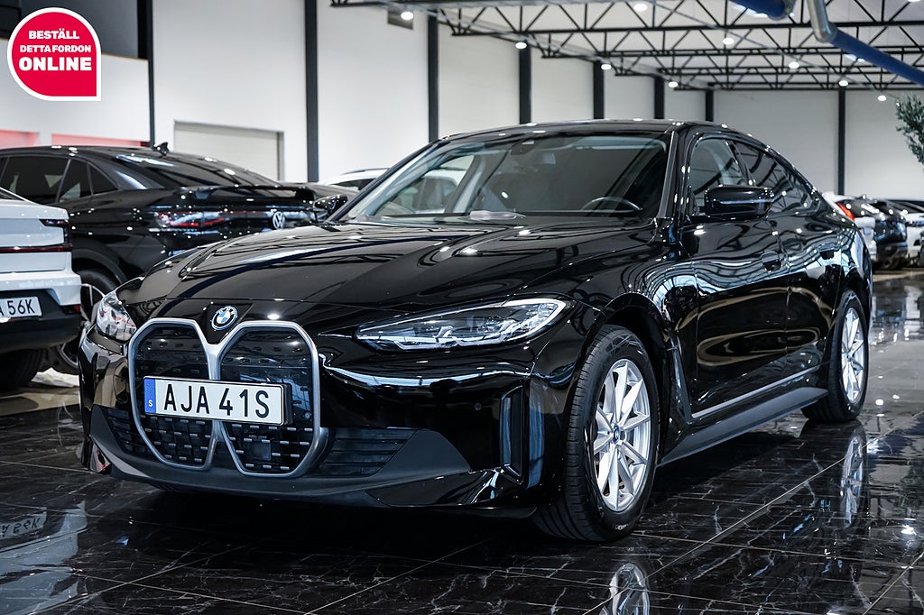 BMW i4 eDrive40 Gran Coupé 83.9 kWh Kamera Navigator