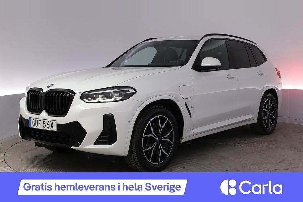 BMW X3 xDrive30e M-Sport Drag Farthållare Navi Kamera HiFi