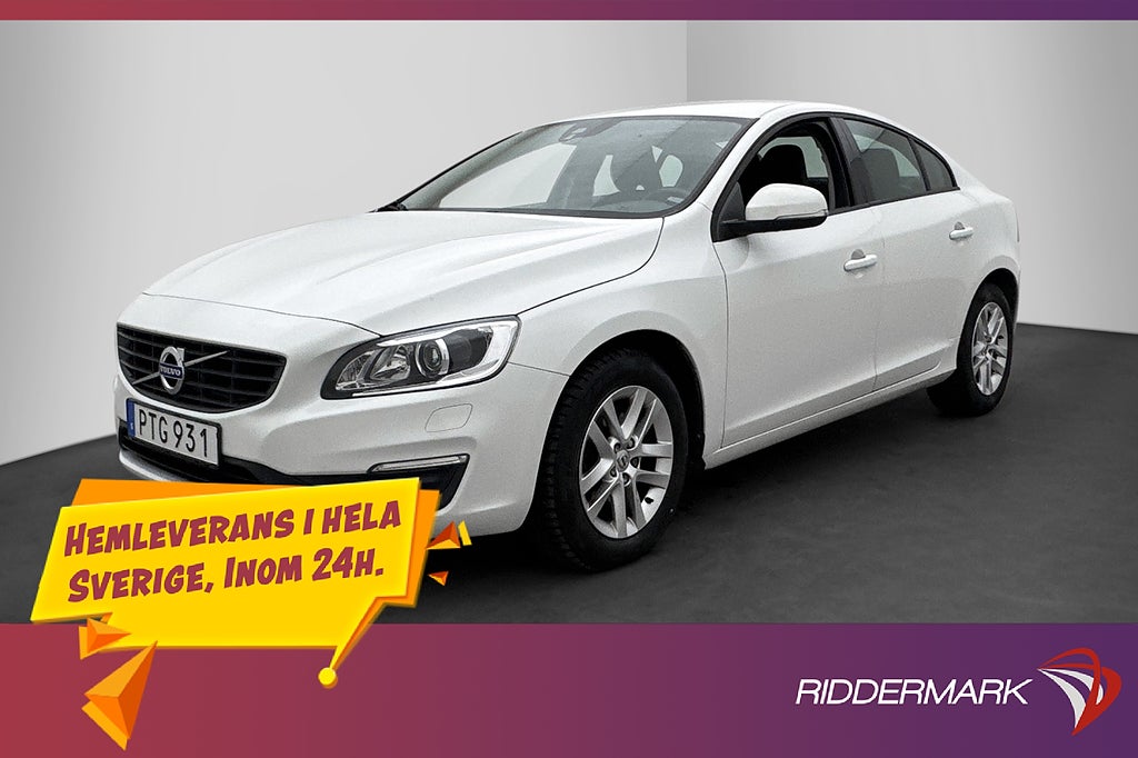 Volvo S60 T3 Classic VOC Värmare P-Sensorer Halvskinn Drag