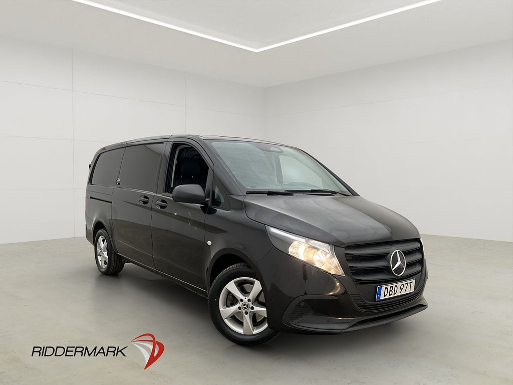 Mercedes-Benz Vito 116 L2 Värm Drag B-Kam 2xDörr Skinn Moms