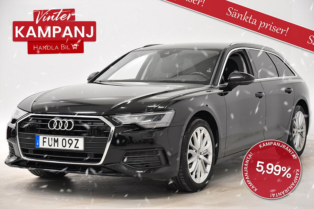 Audi A6 Avant 2.0 KAMPANJ Proline D-Värm Navi Drag Moms 204hk