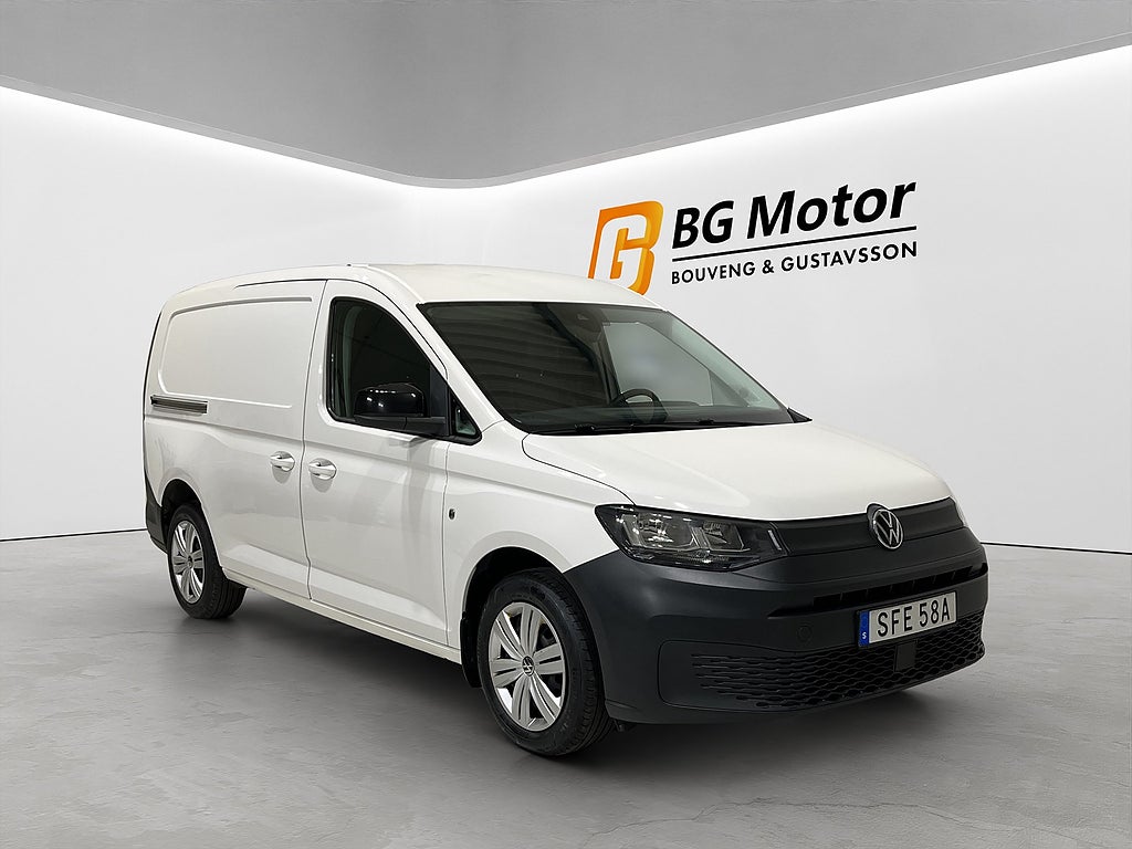Volkswagen Caddy Cargo Maxi 2.0 TDI 102HK Drag/Värmare/Moms/RÄNTEKAMPANJ
