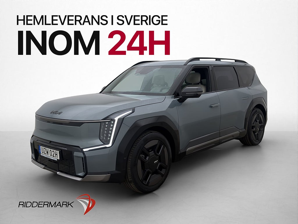 Kia EV9 AWD 385hk 7-Sits GT-Line Pano Meridian Drag HUD MOMS