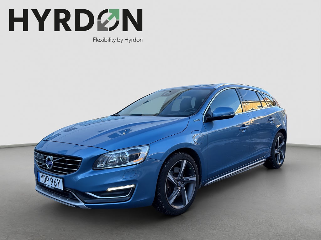 Volvo V60 D6 Plug-in Hybrid AWD Summum P-värmare/Taklucka/Skinn