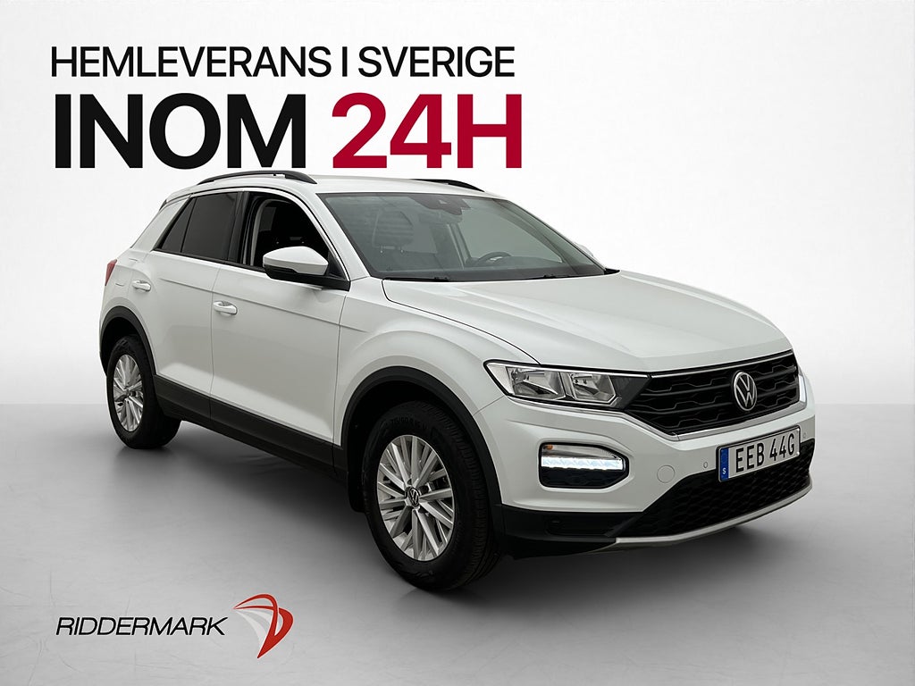Volkswagen T-Roc 1.0 TSI 110hk Drag Sensorer CarPlay