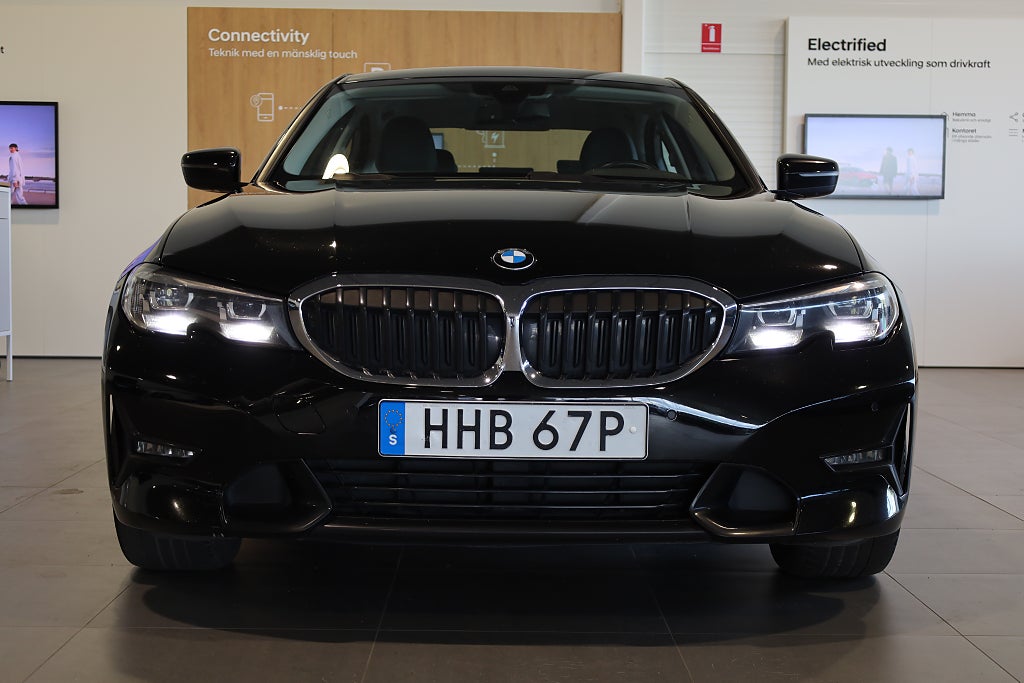 BMW 330e Sedan Steptronic Sport line H&K Navi Läder CarPlay 2020