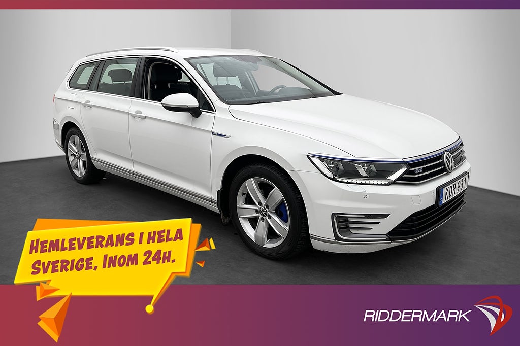 Volkswagen Passat GTE 218hk CarPlay P-Sensorer Keyless