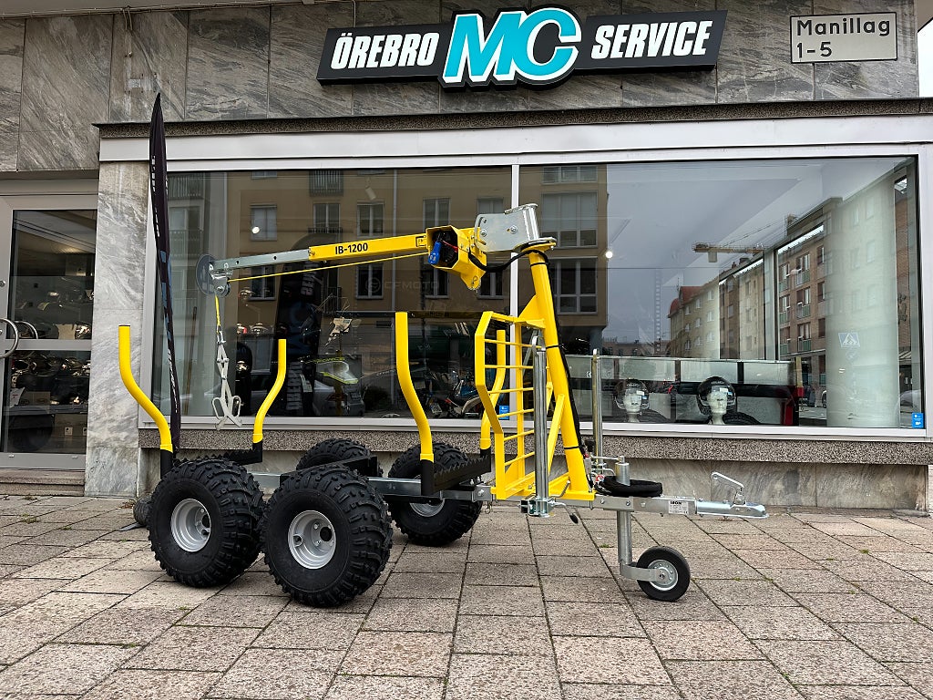 GAR ATV Komplett Timmervagn m. Elvinsch Boggie | 388kr/mån