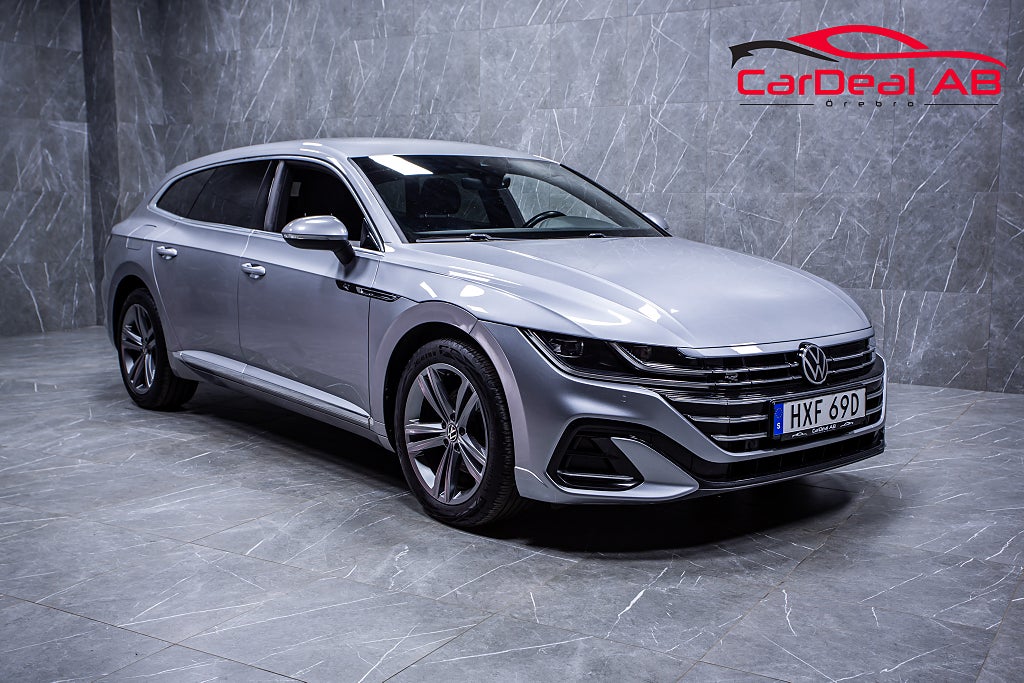 Volkswagen Arteon eHybrid SB 1.4 TSI R-Line Värmare Massage Kamera Drag