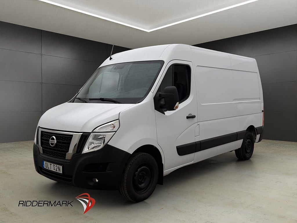 Nissan nv400 L2H2 2.3dCi Värmare A/C 3-Sits Drag Kamera Moms