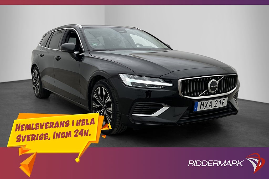 Volvo V60 Recharge T6 AWD Core Bright Värmare Drag MOMS