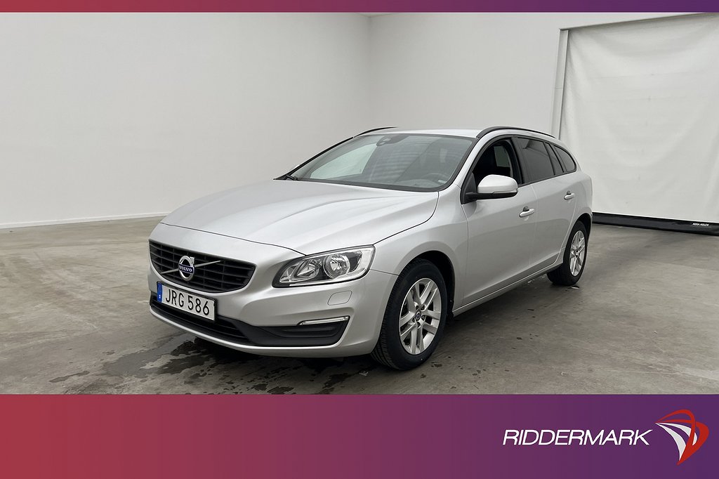 Volvo V60 T3 152hk Kinetic VOC Värm Sensorer Skinn Rattvärme