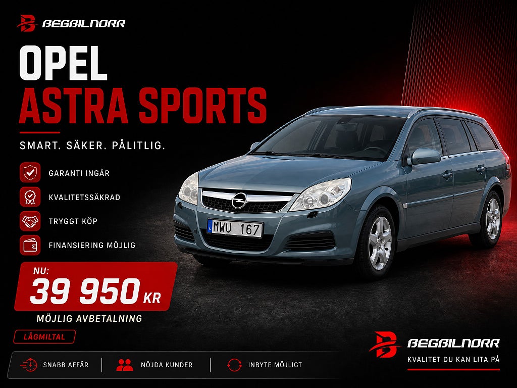Opel Vectra Kombi 2.2 Direct*Nyserv*Nybes