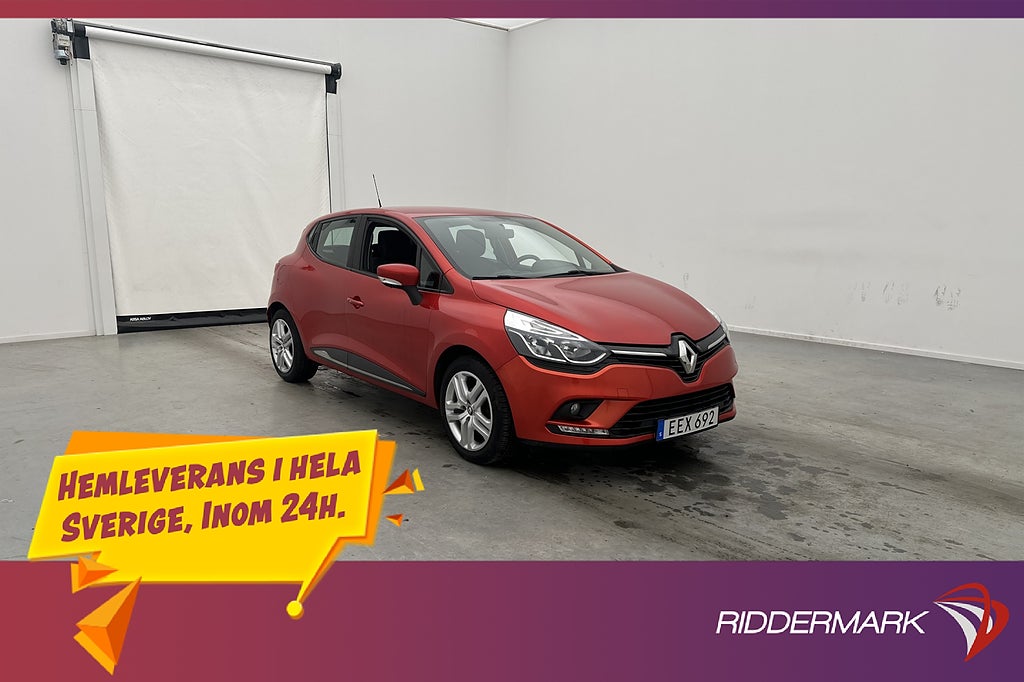Renault Clio 0.9 TCe 90hk Zen II Navi Bluetooth Låg skatt