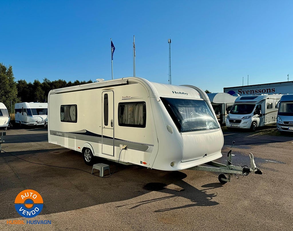 Hobby 560 WLU Excellent Alde tält markis