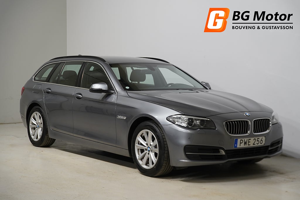 BMW 520d Touring 190HK Drag/PDC/Rattvärme/Elbaklucka/Bluetooth