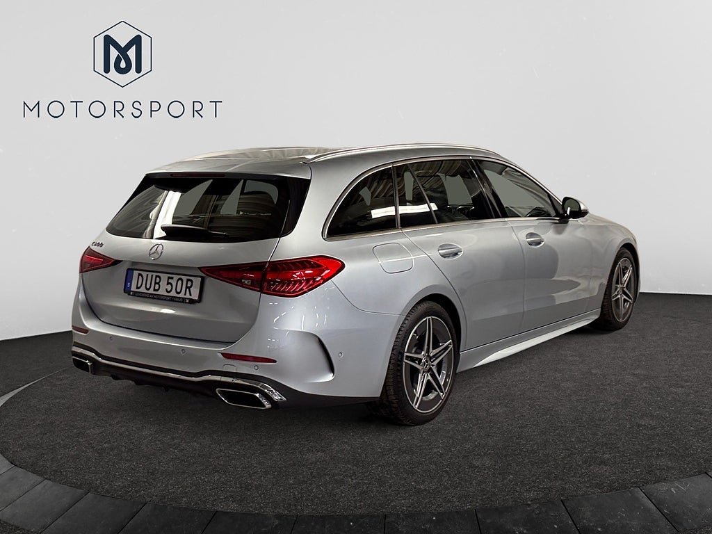 Mercedes-Benz C 200 T Aut AMG Line DRAG Kamera Navi bild 9