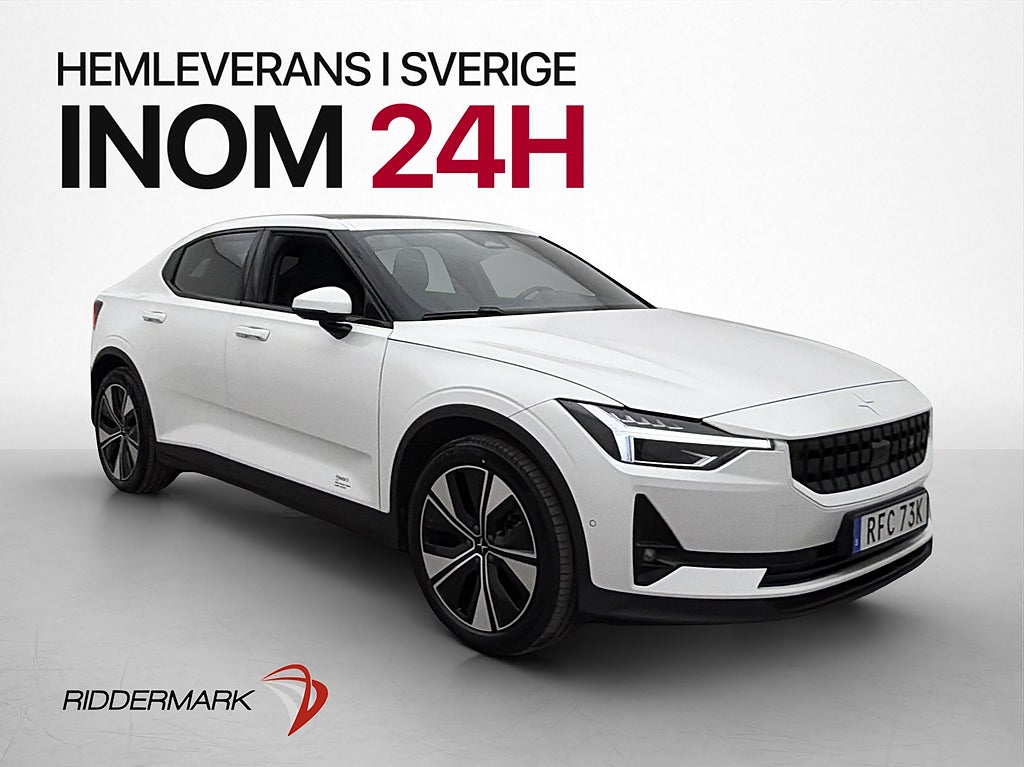 Polestar 2 Long Range Dual Motor Plus Pilot Lite Värm MOMS