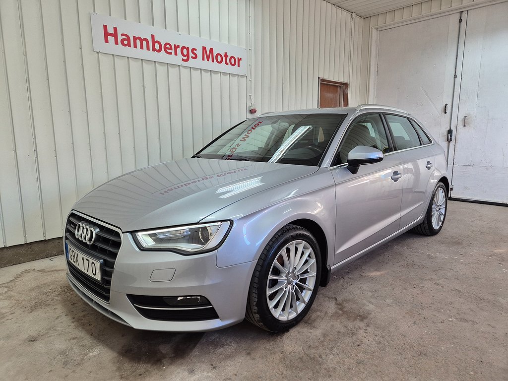 Audi A3 Sportback 2.0 TDI quattro Ambition D-värm Drag 150hk