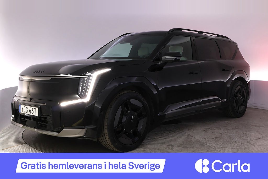Kia EV9 AWD GT-line 6-Sits Pano Drag Meridian HuD 360