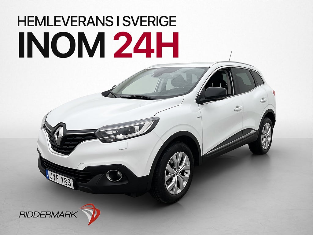Renault Kadjar 1.2 TCe 130hk LIMITED Kamera Navi Keyless