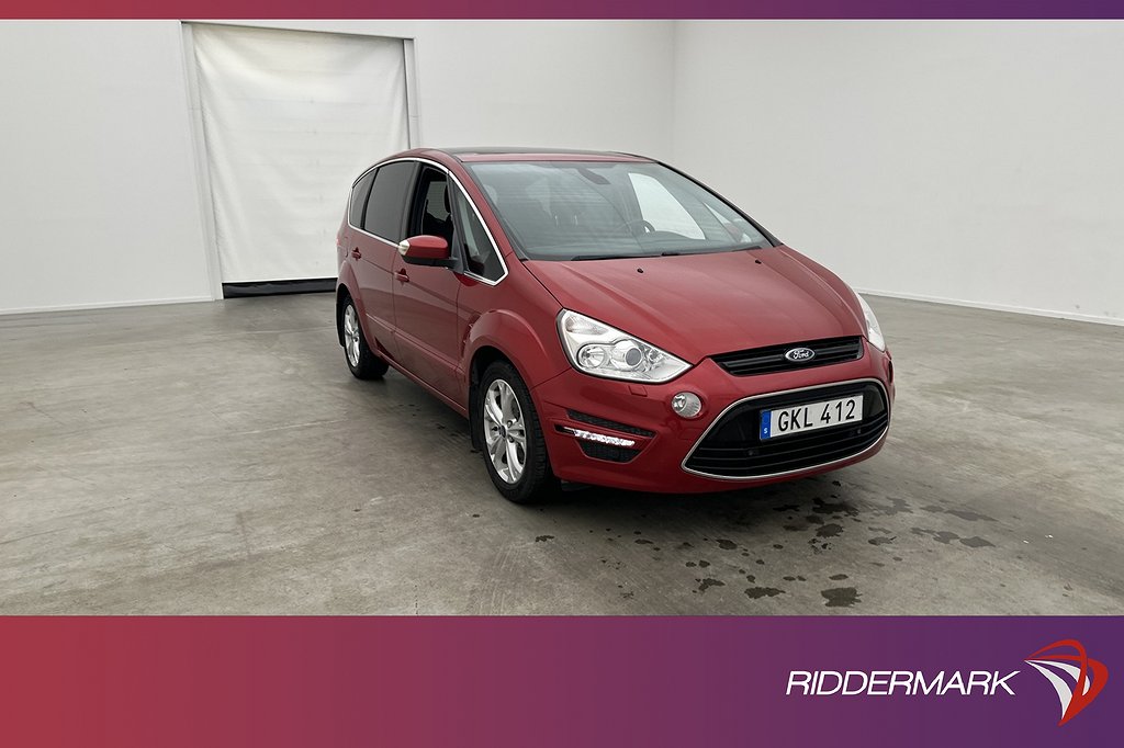 Ford S-Max 2.0 TDCi 163hk Business 7-sits Pano Sensorer Drag