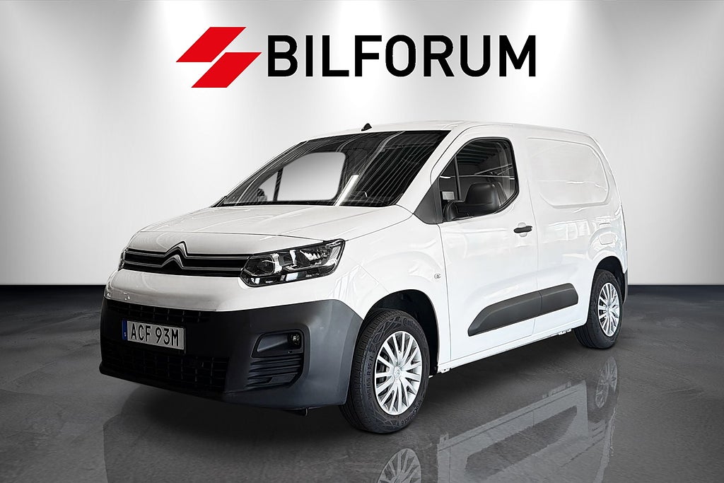 Citroën Berlingo Van 1.5 BlueHDi SKÅP / LEASBAR / V-HJUL INGÅR / VÄRMRE