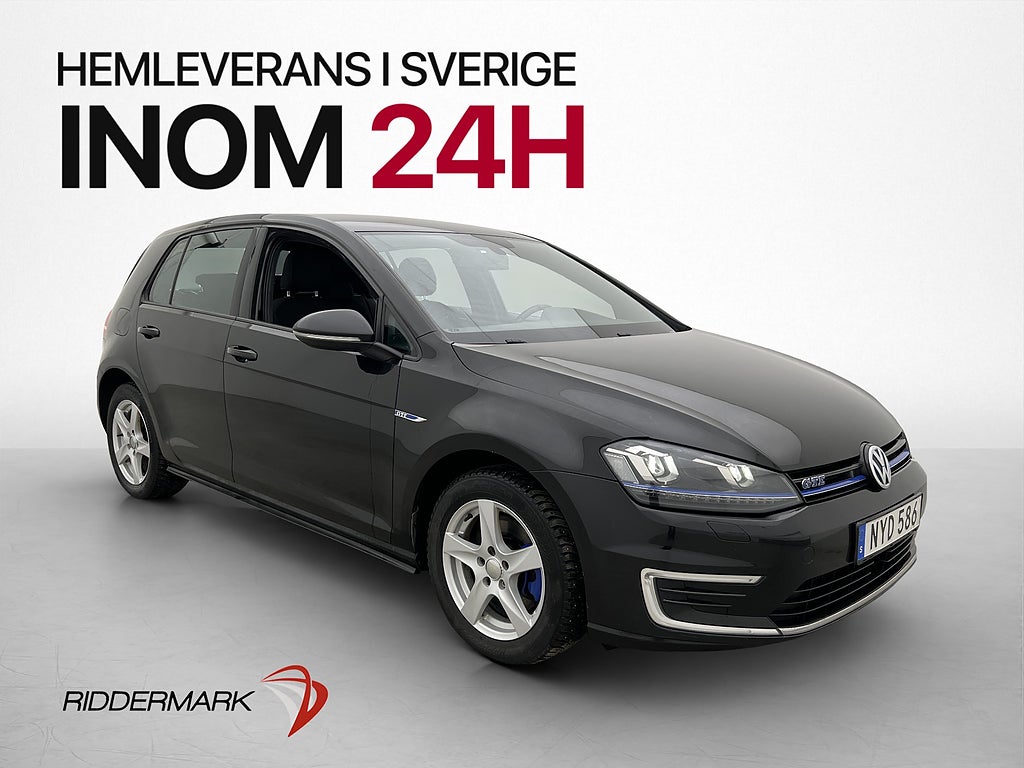 Volkswagen Golf GTE 204hk Två-bruk Kamera CarPlay Dragkrok