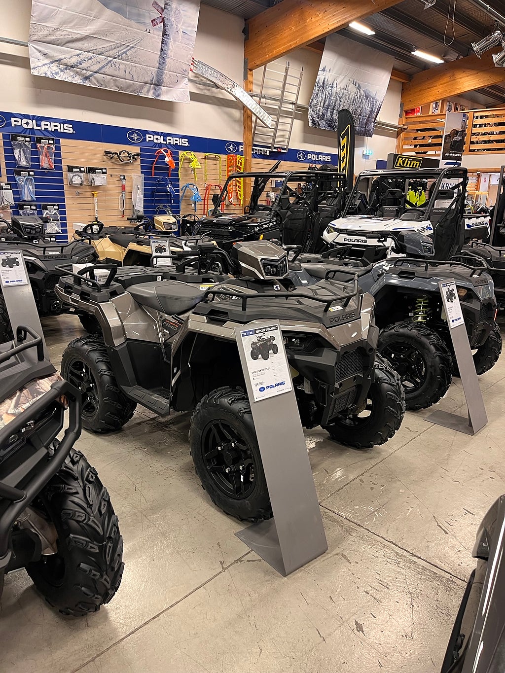 Polaris Sportsman 570 EPS SP Snöblad på köpet!