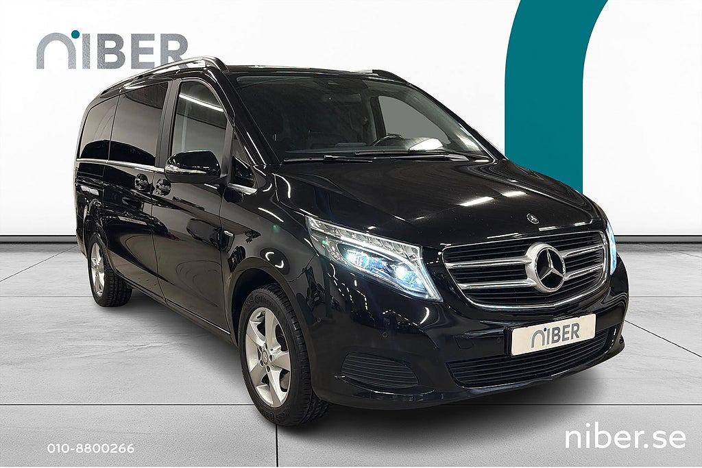 Mercedes-Benz V V 250d 3.1t 7-sits Drag, Läder, Navi, Kamera, FR 2,99%