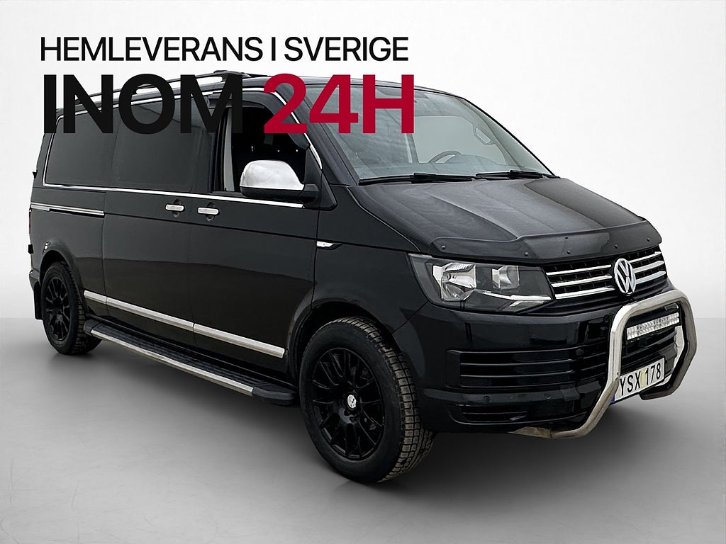 Volkswagen Transporter Kombi Värmare Dragkrok PDC 9-Sits