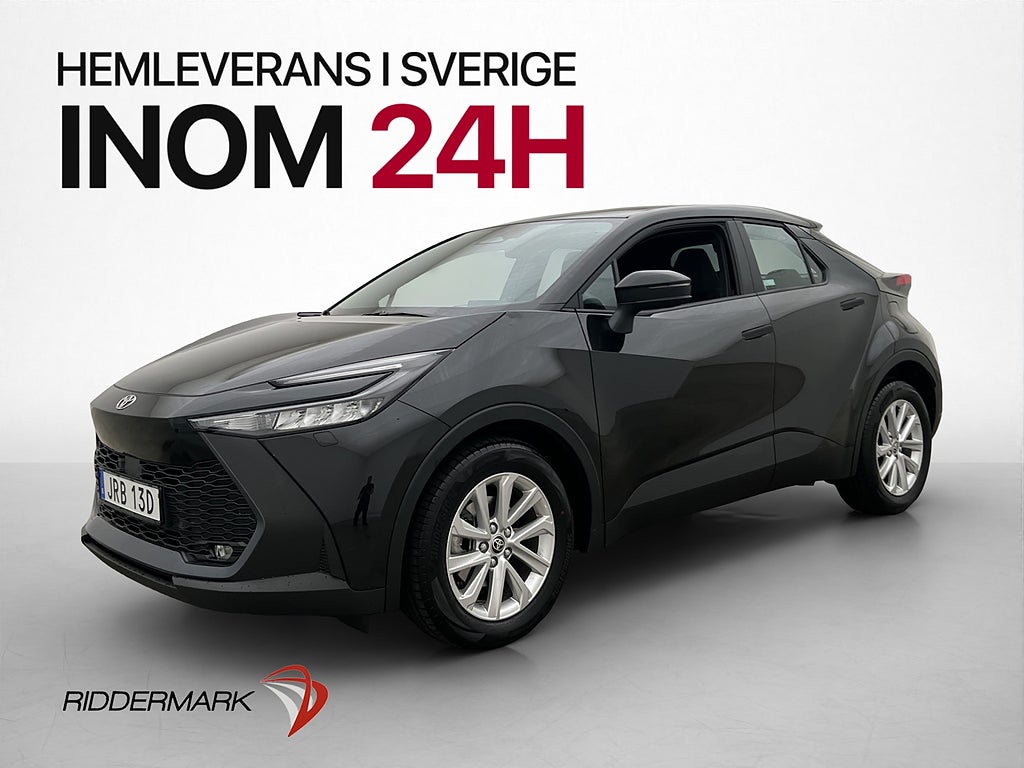 Toyota C-HR Hybrid e-CVT 140hk MOMS B-Kamera Navi Rattvärme