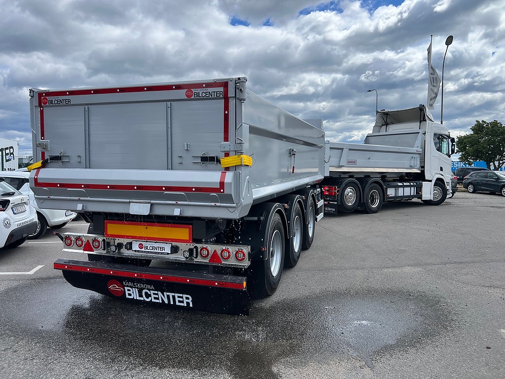 Scania R500 6x2*4 Lastväxlare inkl Schaktflak & Tippkärra