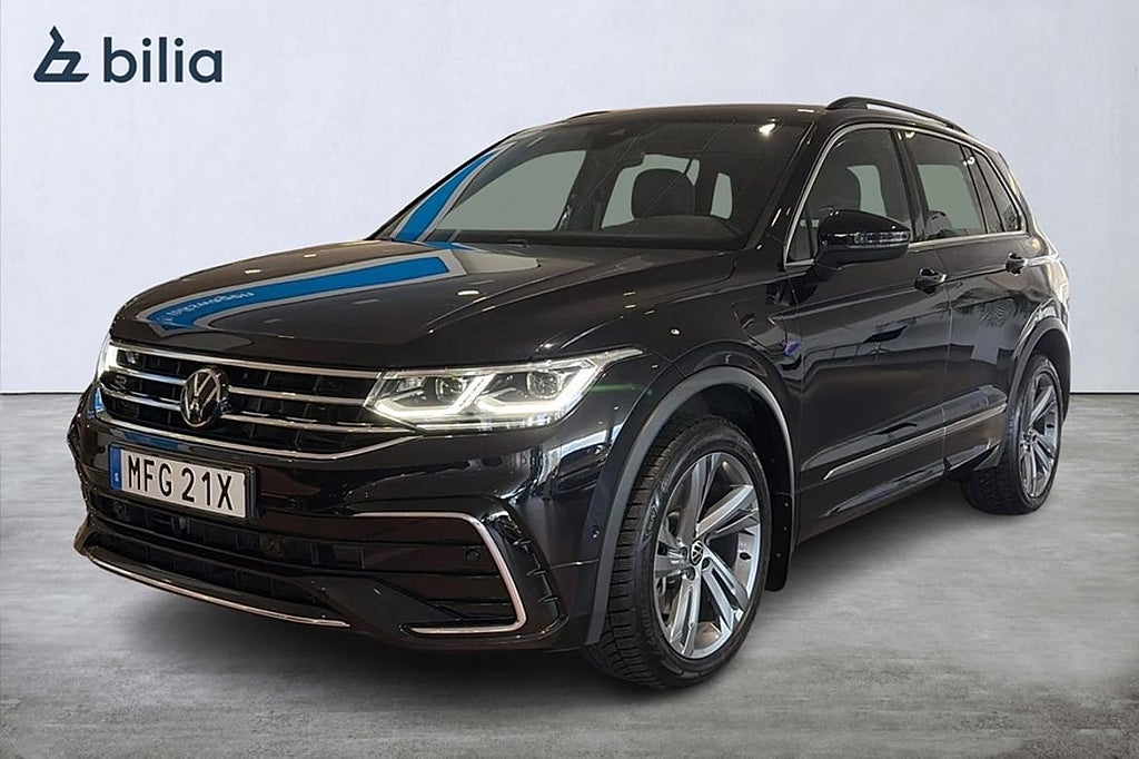 Volkswagen Tiguan R-Line eHybrid El-Stolar Läderklädsel 2...