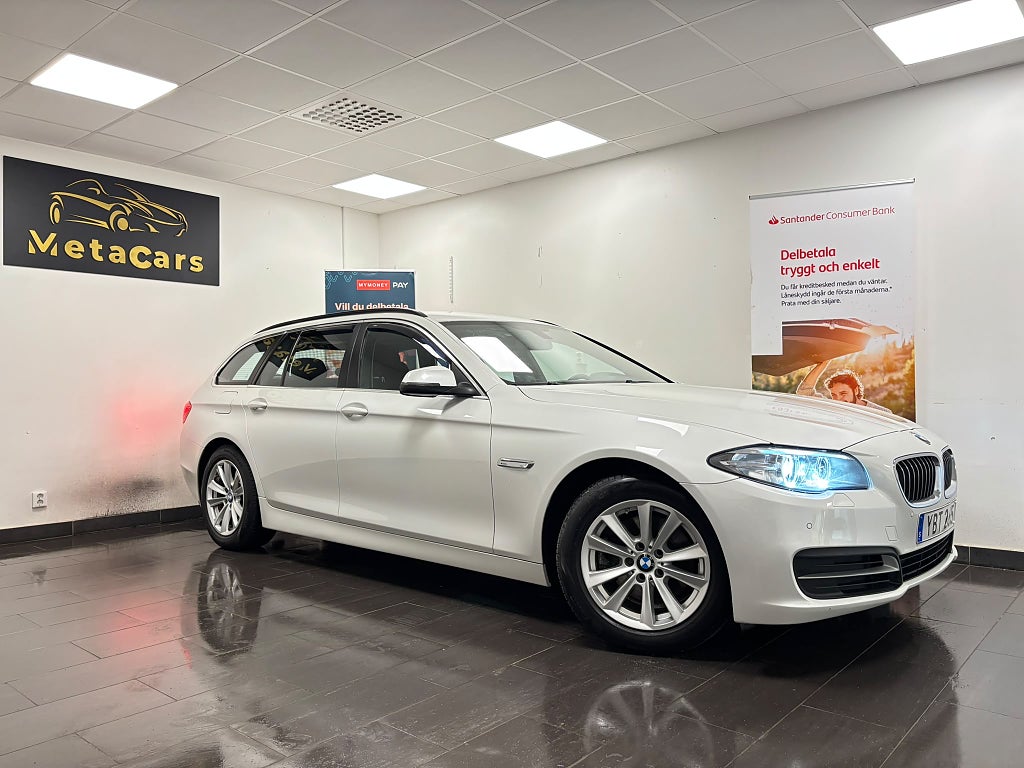 BMW 520d Touring Steptronic|Dragkrok|Fullservad|P-Sensor F+B