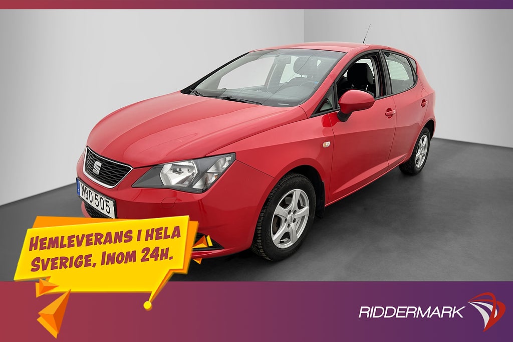 Seat Ibiza Style 1.2 TSI 90hk M&K-Värmare Sensorer