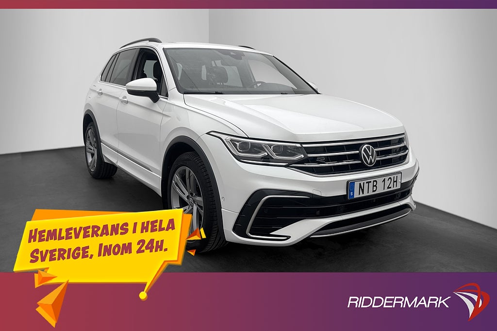 Volkswagen Tiguan eHybrid 245hk R-Line Cockpit  Kamera MOMS