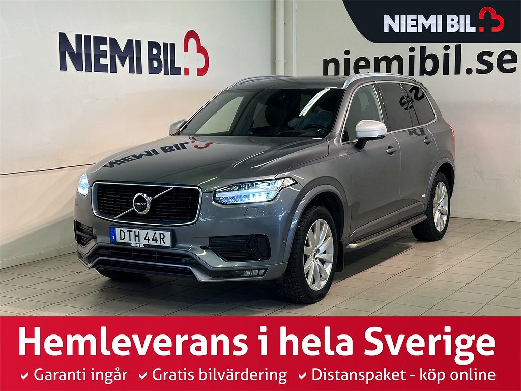 Volvo XC90 D5 AWD Aut 7-sits R-Design Pano B&W 360° HuD SoV