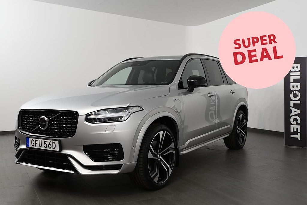 Volvo XC90 7 Säten Recharge T8 R-Design Pro Edt/Bowers/Luftfjädring/360kame