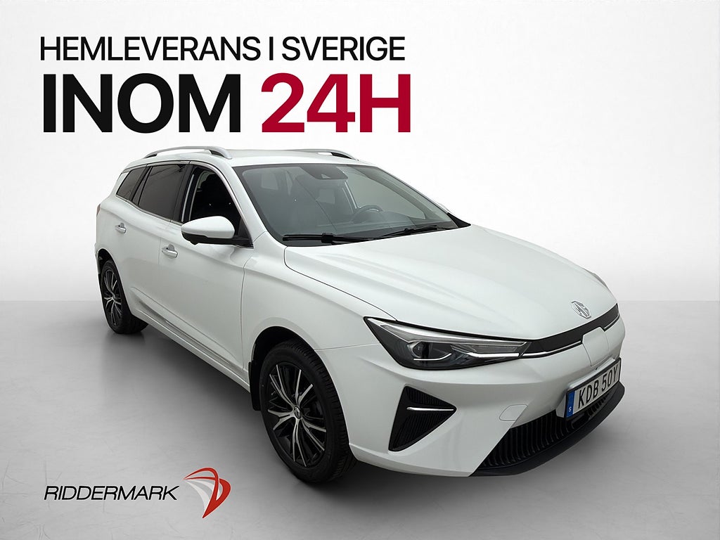 MG 5 Long Range 61.1 kWh 156hk 360° CarPlay Navi MOMS