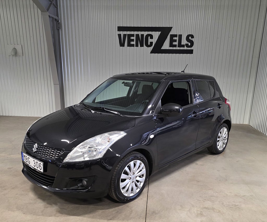 Suzuki Swift 5-dörrar 1.2 DOHC 16V VVT Fullservad Fin