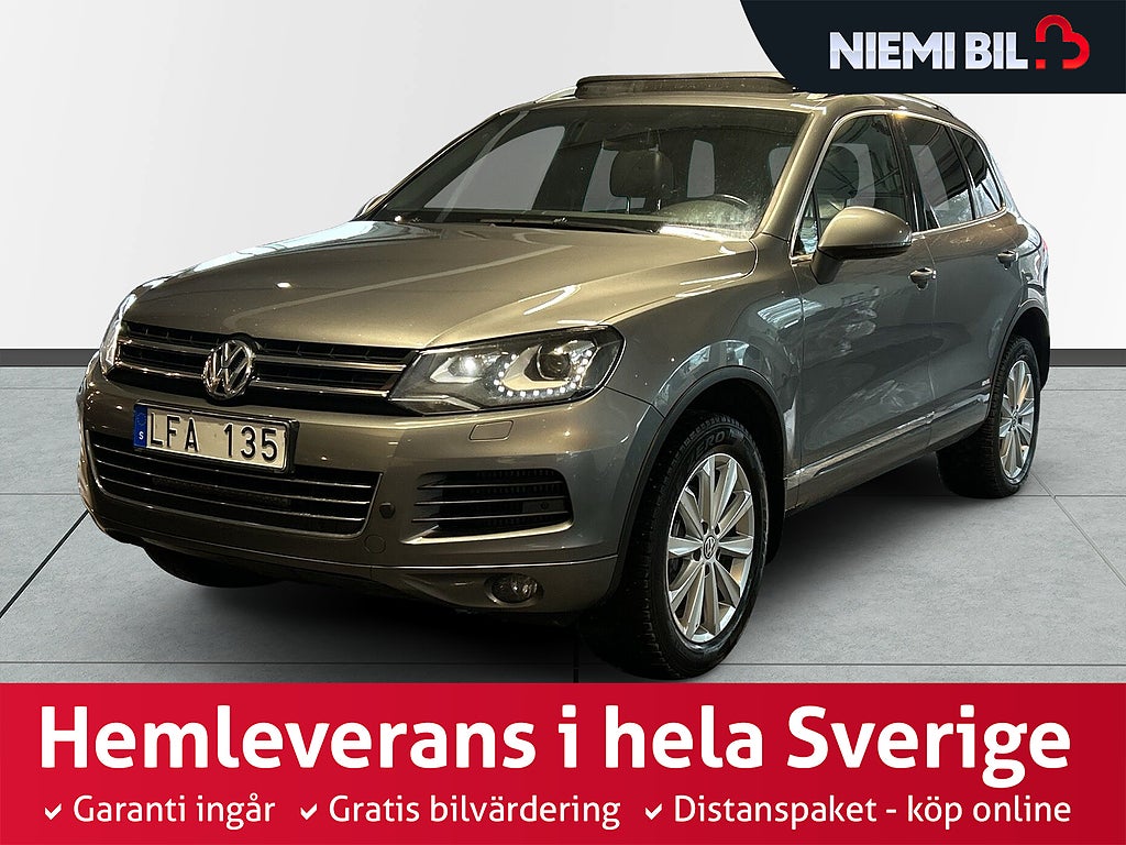 Volkswagen Touareg 3.0 V6 TDI 4Motion Aut Dvärm/MoK/Skinn/Pano/Kamera/SoV