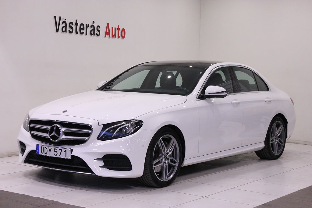 Mercedes-Benz E 200 d 9G-Tronic AMG Line Drag Ny servic Taklucka 200hk