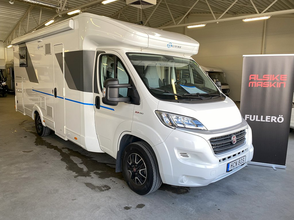 Sun Living S 75 SC / B-körkort / Auto 9-vxl / Solcell / Taksäng - Sun Living