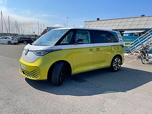 ID. Buzz har en räckvidd på upp till 42,3 mil enligt WLTP. Foto: Anders Nilsson