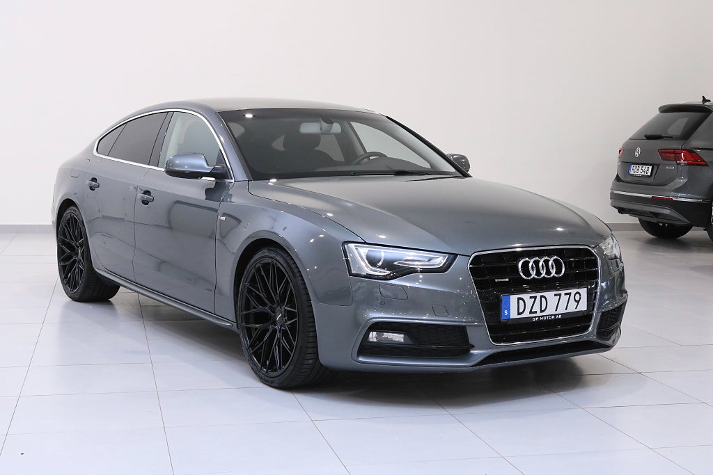 Audi A5 Sportback 2.0 TDI S-line quattro S Tronic / Dragkrok