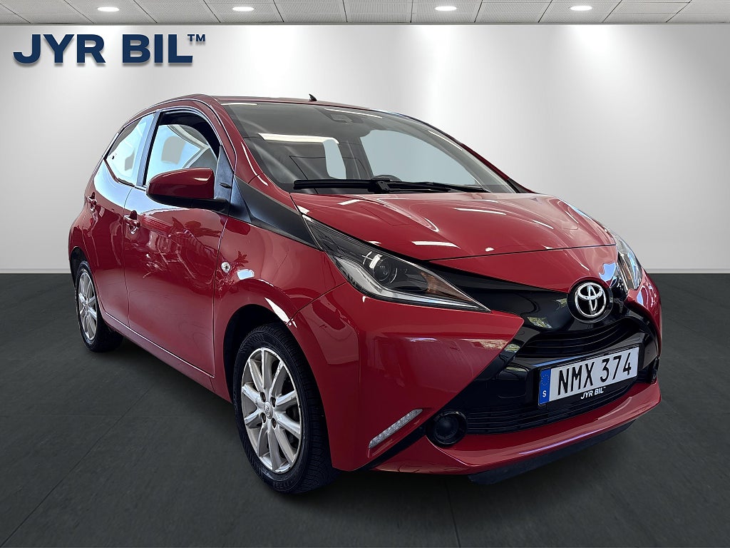 Toyota Aygo 5-dörrar 1.0 VVT-i X-PLAY Touch Euro 6