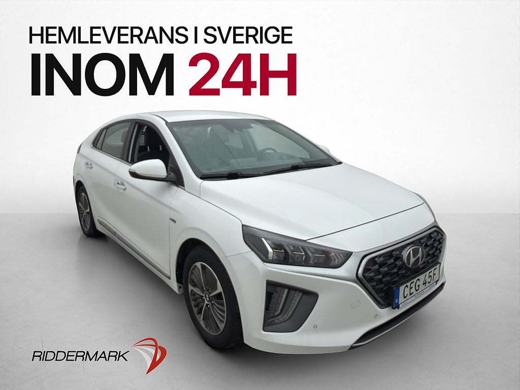 Hyundai IONIQ Plug in 89kWh Premium CarPlay Rattvärme ISOFIX